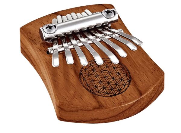 Mini Kalimba 8-tonowa (kwiat życia)