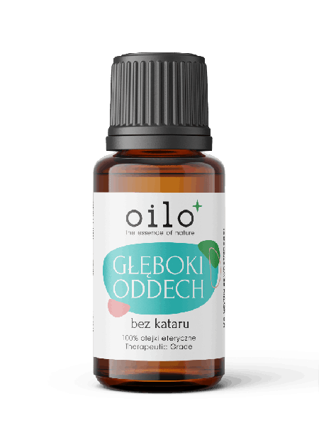 Oilo Bio - Mieszanka olejków na katar - Głęboki Oddech - 5 ml