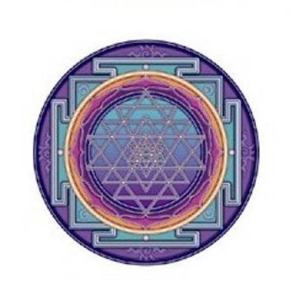 Naklejka na szybę - Śri Yantra