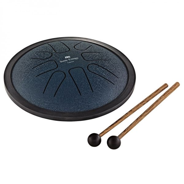 Steel Tongue Drum G Minor, 7" - Navy Blue/mały/