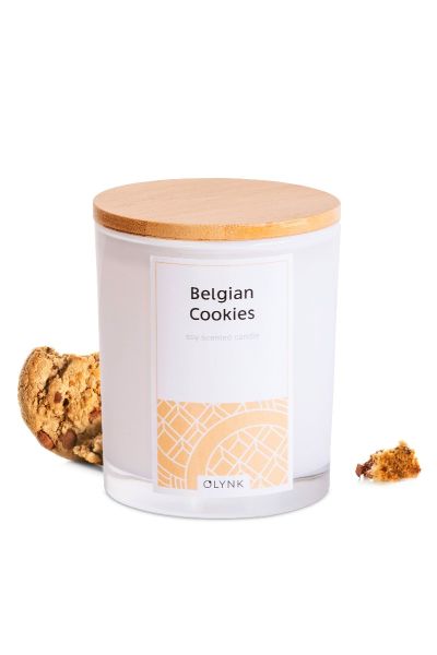 Świeca z wosku sojowego: BELGIAN COOKIES