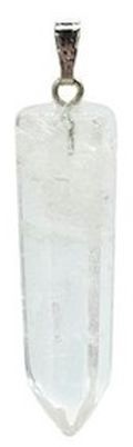 Wisiorek Kryształ górski oszlifowany - 2,5-3 cm