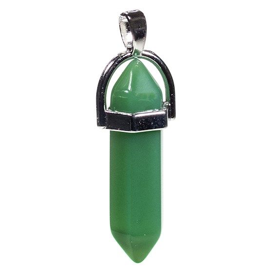 Wisiorek Zielony Awenturyn - 4 cm