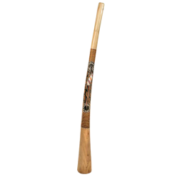 Didgeridoo z drewna tekowego malowane 130cm