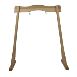 Drewniany statyw na gong max 60cm