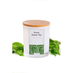 Świeca z wosku sojowego: FRESH GREEN TEA